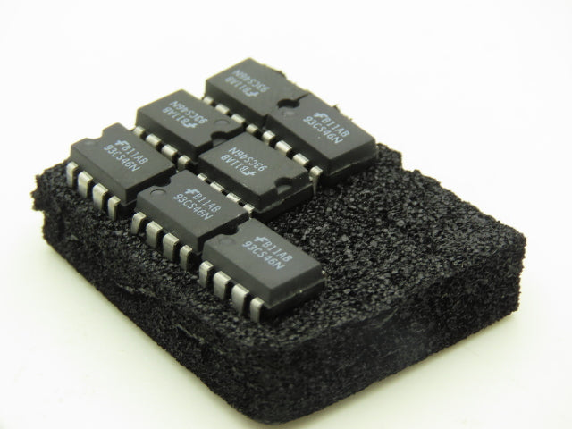 National 93CS46N Semiconductor Integrated Circuit DIP 8-Pin Chip Lot of 7