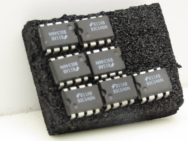 National 93CS46N Semiconductor Integrated Circuit DIP 8-Pin Chip Lot of 7
