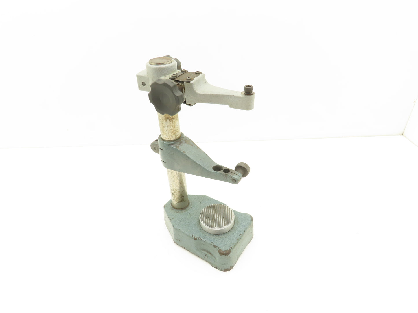 Mitutoyo 519 Indicator Gage Transfer Stand Serrated Anvil 10"H Post
