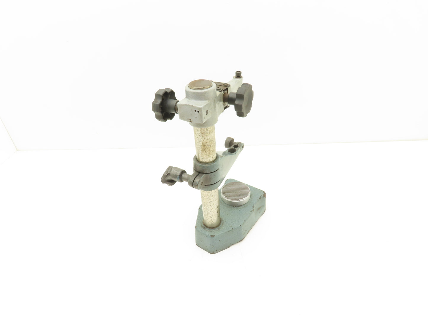 Mitutoyo 519 Indicator Gage Transfer Stand Serrated Anvil 10"H Post