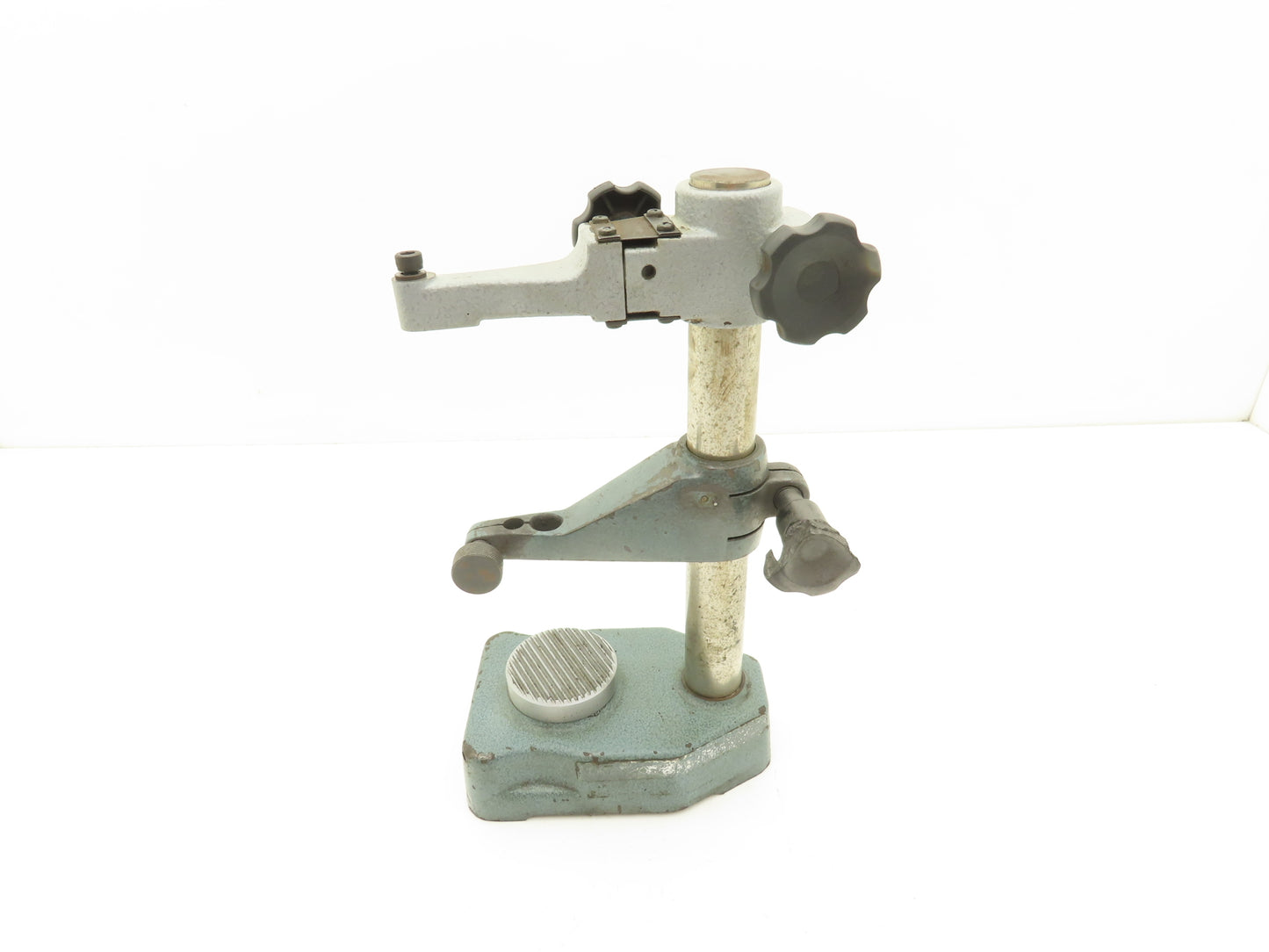 Mitutoyo 519 Indicator Gage Transfer Stand Serrated Anvil 10"H Post