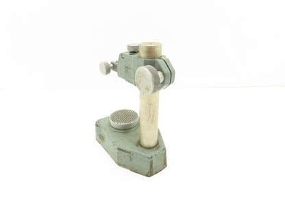 Mitutoyo 519-109 Indicator Transfer Stand Serrated Anvil 6-3/8"H Post 3/8" Stem