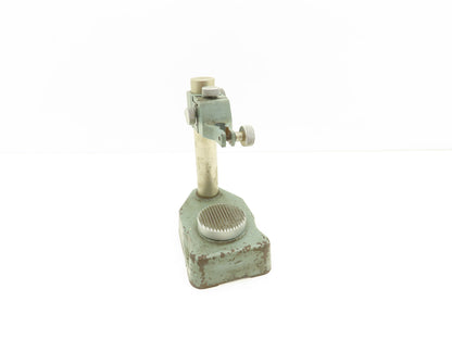 Mitutoyo 519-109 Indicator Transfer Stand Serrated Anvil 6-3/8"H Post 3/8" Stem