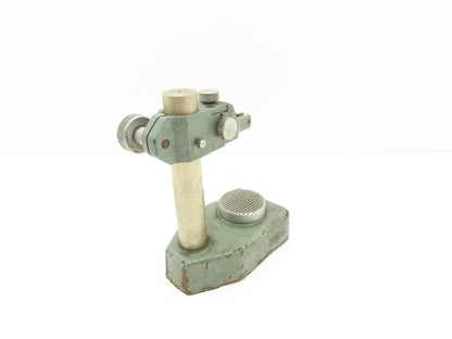 Mitutoyo 519-109 Indicator Transfer Stand Serrated Anvil 6-3/8"H Post 3/8" Stem