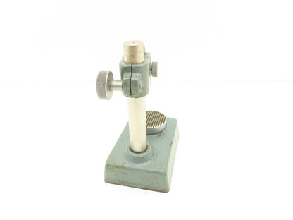 Mitutoyo 7003 Indicator Transfer Stand Serrated Anvil 6-3/8"H Post 3/8" Stem