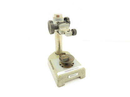 Mitutoyo 7008 Indicator Transfer Stand Custom Anvil 6-3/8"H Post 3/8" Stem
