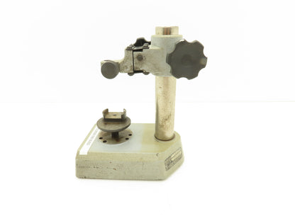 Mitutoyo 7008 Indicator Transfer Stand Custom Anvil 6-3/8"H Post 3/8" Stem