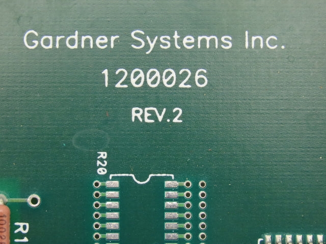 Gardner Systems 1200026 Host Communication Rev 2 Control PCB Circuit Board CNPD