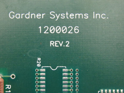 Gardner Systems 1200026 Host Communication Rev 2 Control PCB Circuit Board CNPD