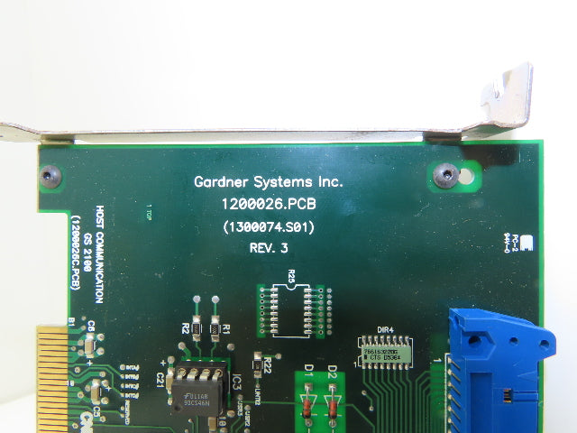 Gardner Systems 1300074.S01 Host Communication Rev 3 Control PCB Circuit Board