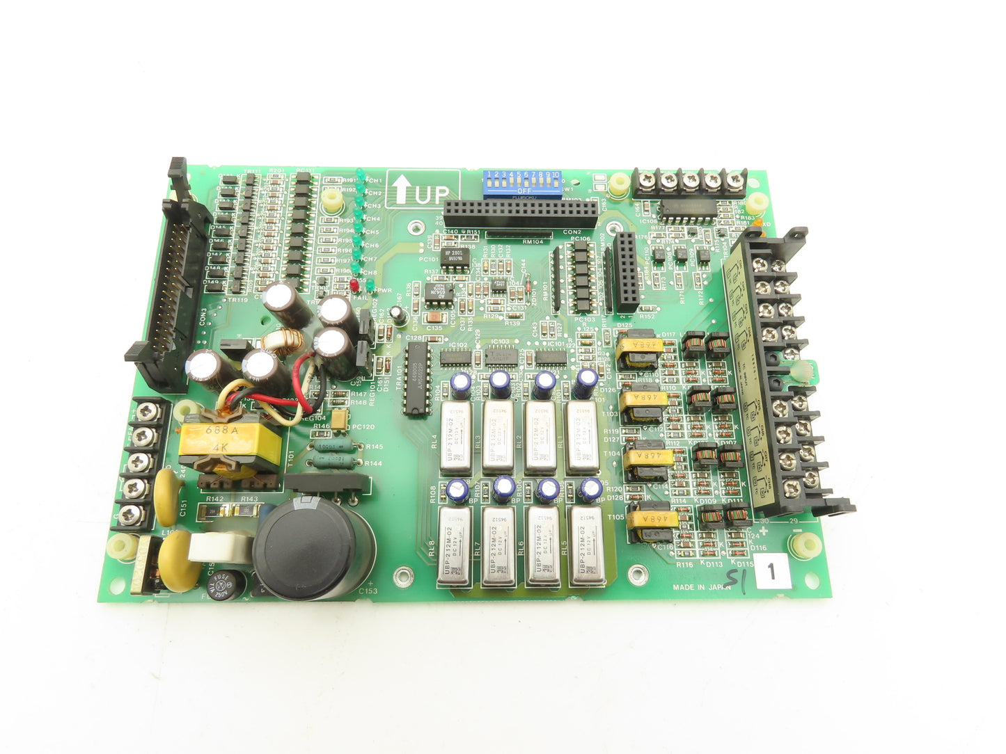 RKC Instrument REX-B820-CS2 Temperature Controller Circuit Board 0-600 Degrees C