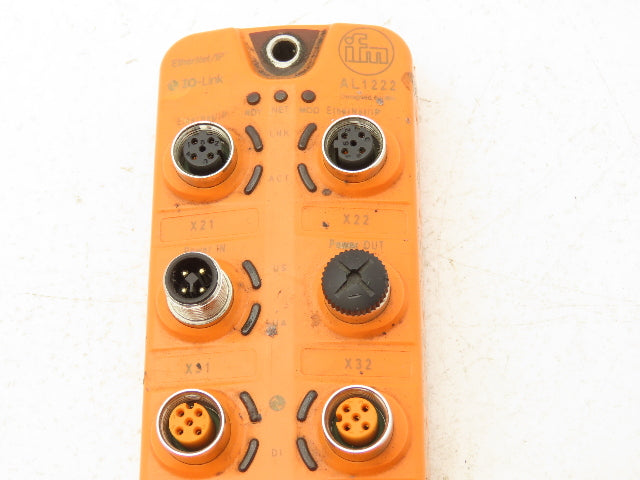 IFM AL1222 IO-Link Master With Industrial Ethernet Interface 8 IP67 One Bad Port