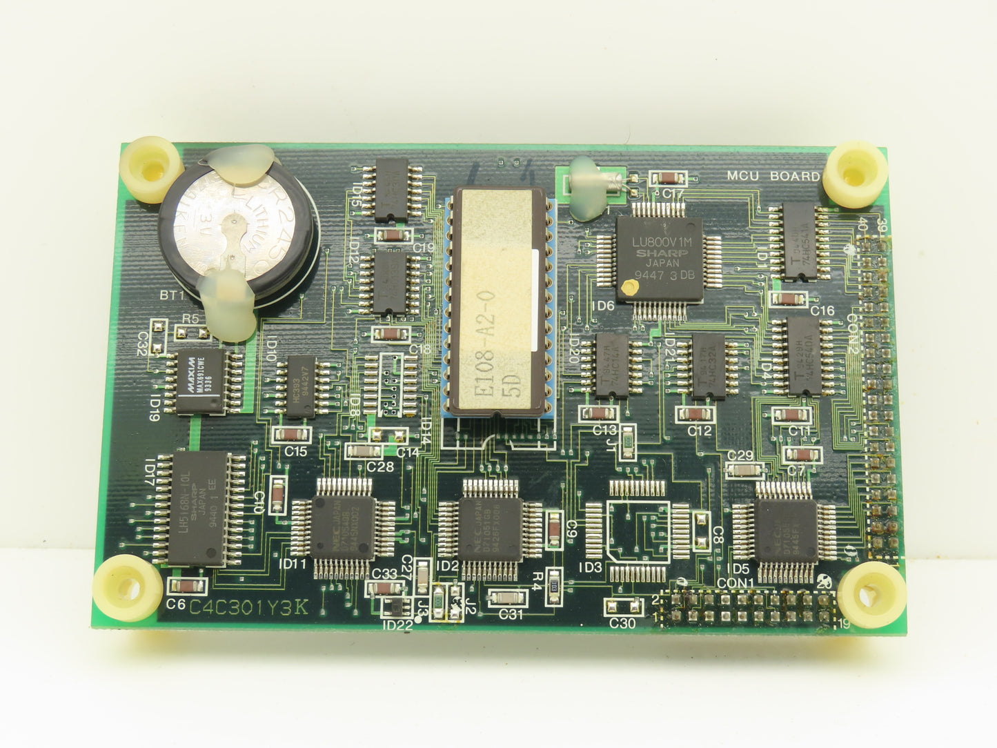 Meiki / RKC Instrument E108-A2-0 Temperature Controller MCU Circuit Board
