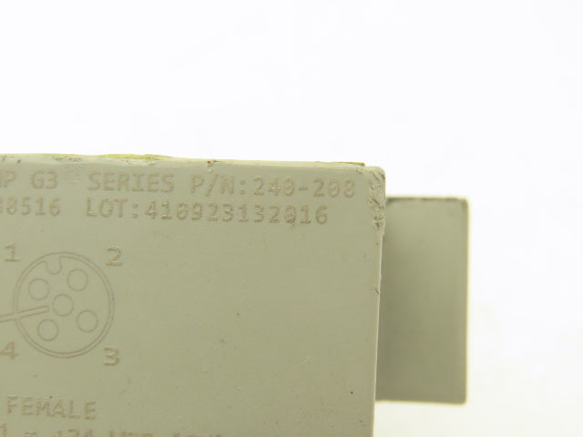 Numatics 240-208 Aventics Manifold Part G3 8 Outputs PNP Digital 5 Pin Micro Con