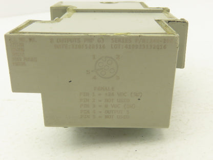 Numatics 240-208 Aventics Manifold Part G3 8 Outputs PNP Digital 5 Pin Micro Con