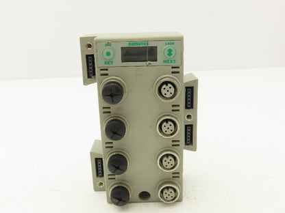 Numatics 240-208 Aventics Manifold Part G3 8 Outputs PNP Digital 5 Pin Micro Con