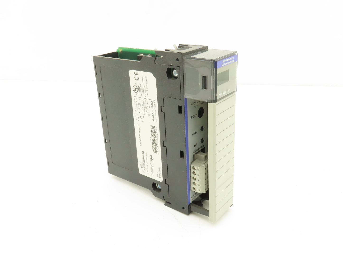 Bihl Wiedemann BWU1488 AS-Interface Scanner Series A F/W Rev 1.3 ControlLogix