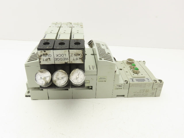 Aventics R503A2B60MA00F1 Manifold DLR G3 4-Valve Manifold Assembly W/3 Valves