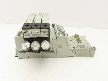 Aventics R503A2B60MA00F1 Manifold DLR G3 4-Valve Manifold Assembly W/3 Valves