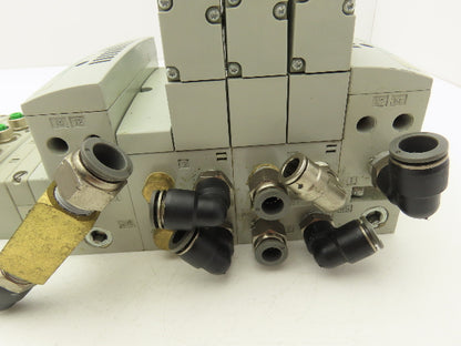 Numatics 4-Station DLR G3 4-Valve Manifold Assembly w/Comm Sub-Bus 24VDC