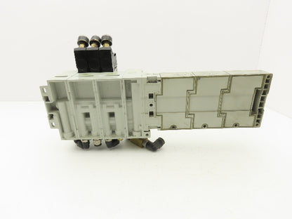 Numatics 4-Station DLR G3 4-Valve Manifold Assembly w/Comm Sub-Bus 24VDC