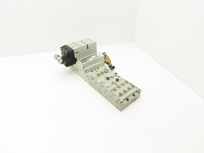 Numatics 4-Station DLR G3 4-Valve Manifold Assembly w/Comm Sub-Bus 24VDC