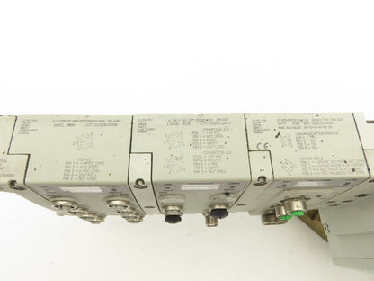 Numatics 4-Station DLR G3 4-Valve Manifold Assembly w/Comm Sub-Bus 24VDC