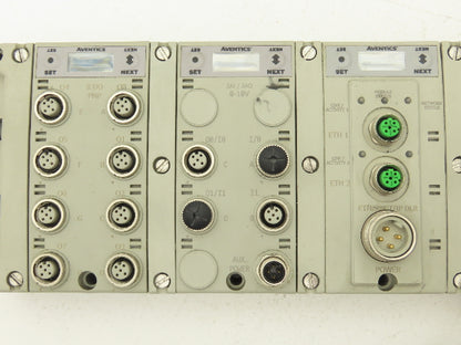Numatics 4-Station DLR G3 4-Valve Manifold Assembly w/Comm Sub-Bus 24VDC