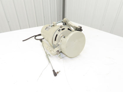 E-Z M-13 Clutch AC Motor For Industrial Sewing Machine 1/2Hp 220VAC 3PH 1720 RPM