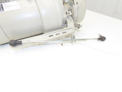E-Z M-13 Clutch AC Motor For Industrial Sewing Machine 1/2Hp 220VAC 3PH 1720 RPM