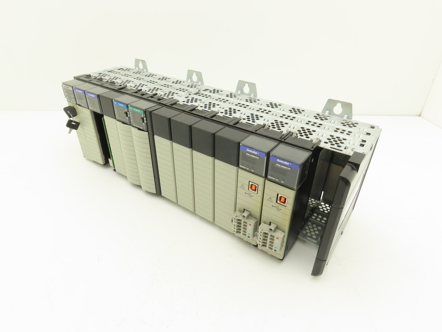 Allen Bradley ControlLogix 13-Slot Chassis w/PLC, Ethernet, I/O & DeviceNet