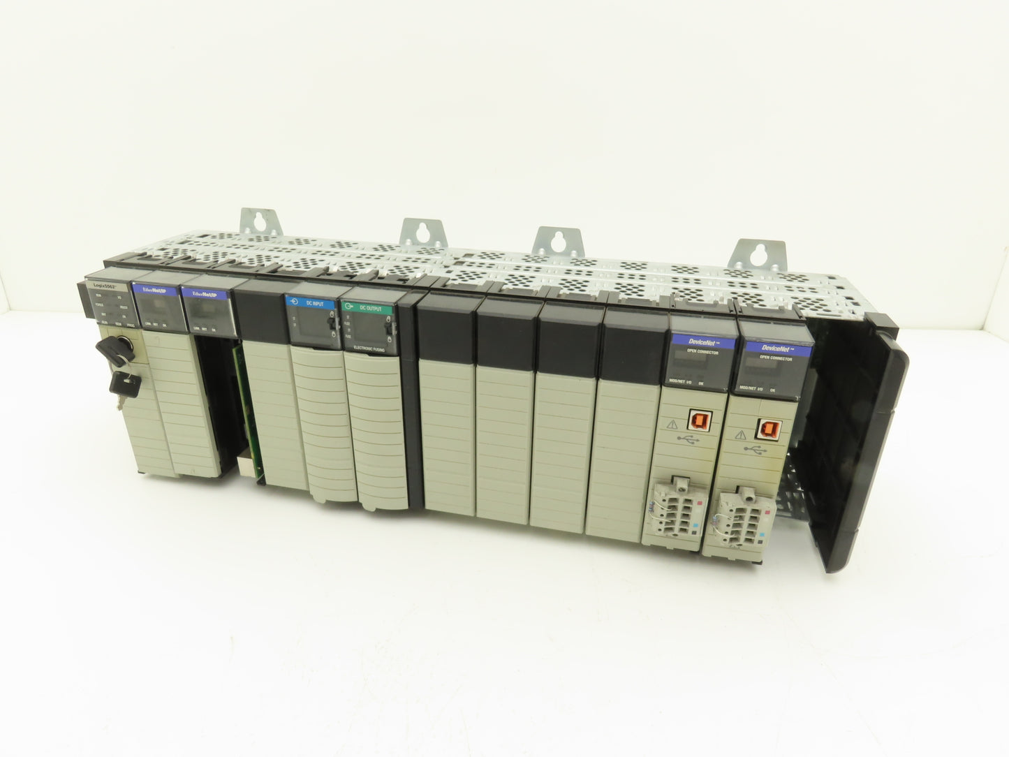 Allen Bradley ControlLogix 13-Slot Chassis w/PLC, Ethernet, I/O & DeviceNet