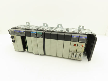 Allen Bradley ControlLogix 13-Slot Chassis w/PLC, Ethernet, I/O & DeviceNet