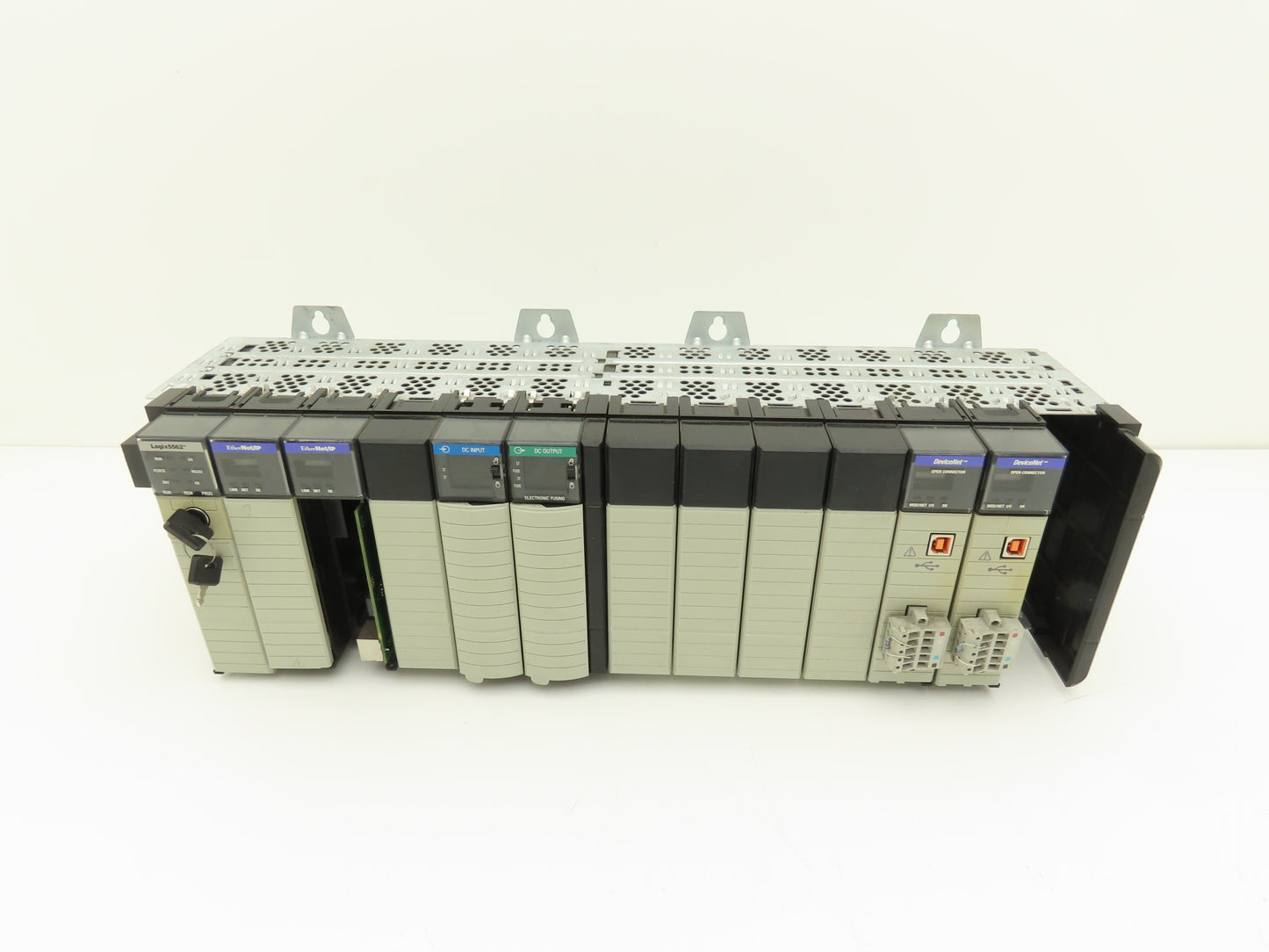 Allen Bradley ControlLogix 13-Slot Chassis w/PLC, Ethernet, I/O & DeviceNet