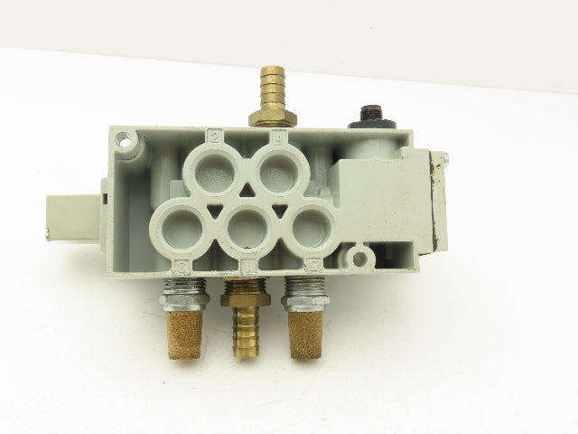 Aventics 353BB600M000061 2035 Series Sol-Pilot Valve 24VDC W/Manifold 5 Port