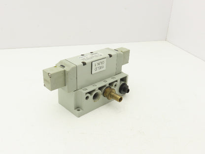 Aventics 353BB600M000061 2035 Series Sol-Pilot Valve 24VDC W/Manifold 5 Port