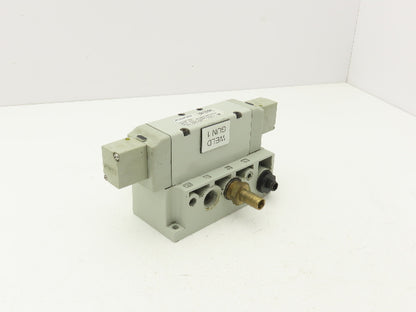 Aventics 353BB600M000061 2035 Series Sol-Pilot Valve 24VDC W/Manifold 5 Port