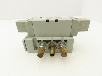 Aventics 353BB600M000061 2035 Series Sol-Pilot Valve 24VDC W/Manifold 5 Port