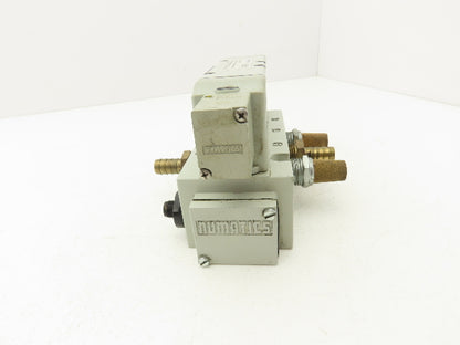 Aventics 353BB600M000061 2035 Series Sol-Pilot Valve 24VDC W/Manifold 5 Port