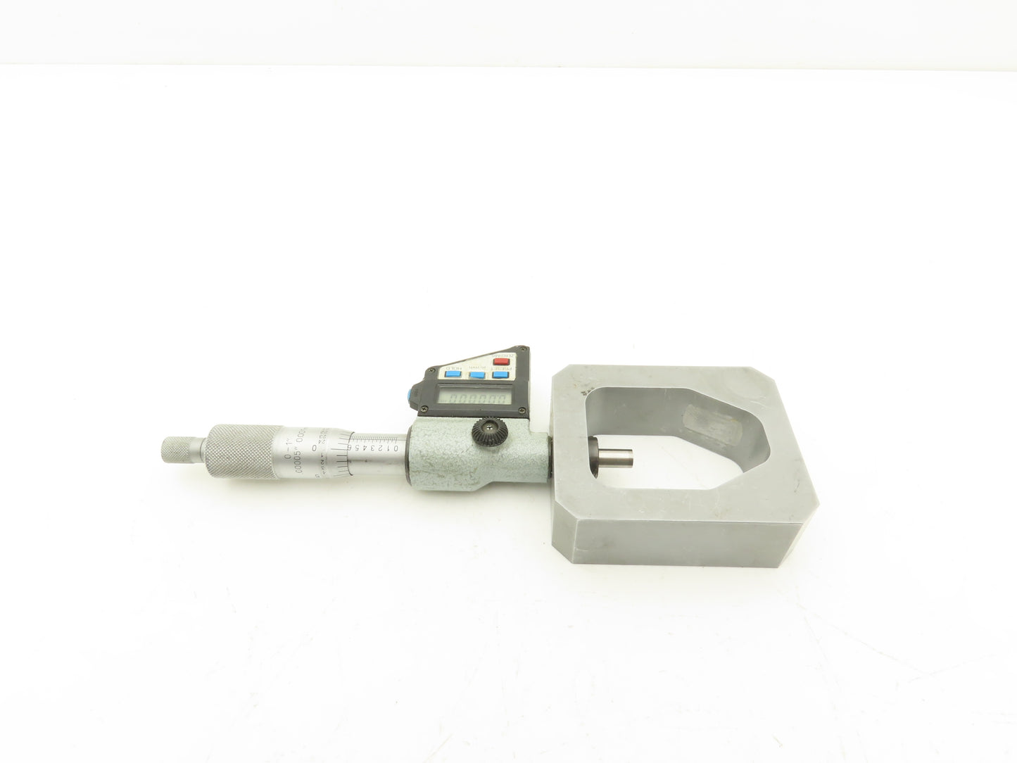Mitutoyo 350-712-10 Digimatic Micrometer Head Gage 0-1" Range .00005"