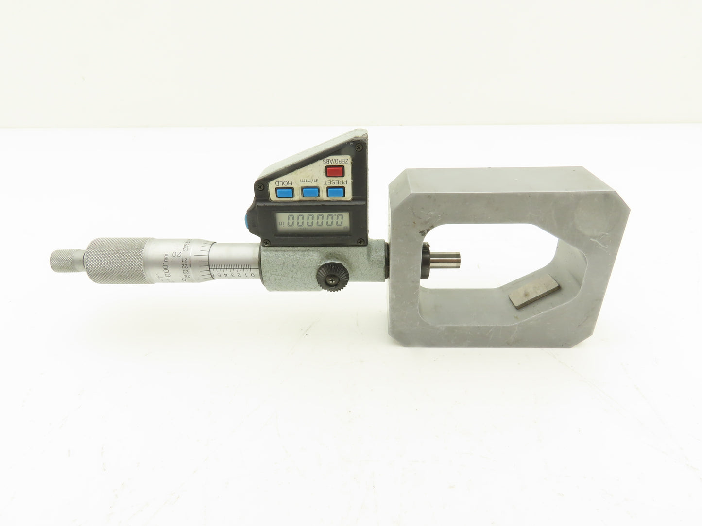 Mitutoyo 350-712-10 Digimatic Micrometer Head Gage 0-1" Range .00005"