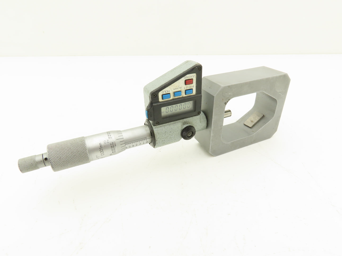 Mitutoyo 350-712-10 Digimatic Micrometer Head Gage 0-1" Range .00005"