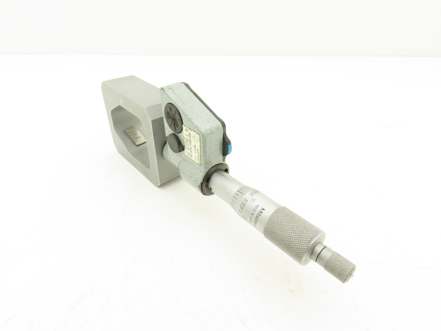 Mitutoyo 350-712-10 Digimatic Micrometer Head Gage 0-1" Range .00005"