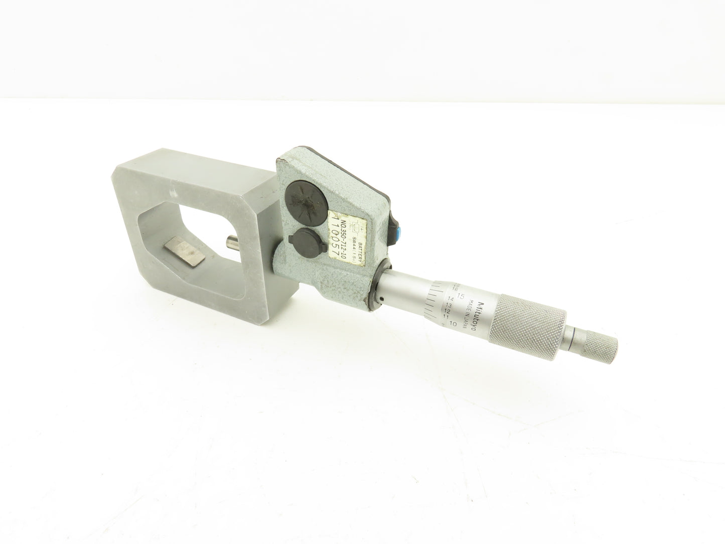 Mitutoyo 350-712-10 Digimatic Micrometer Head Gage 0-1" Range .00005"