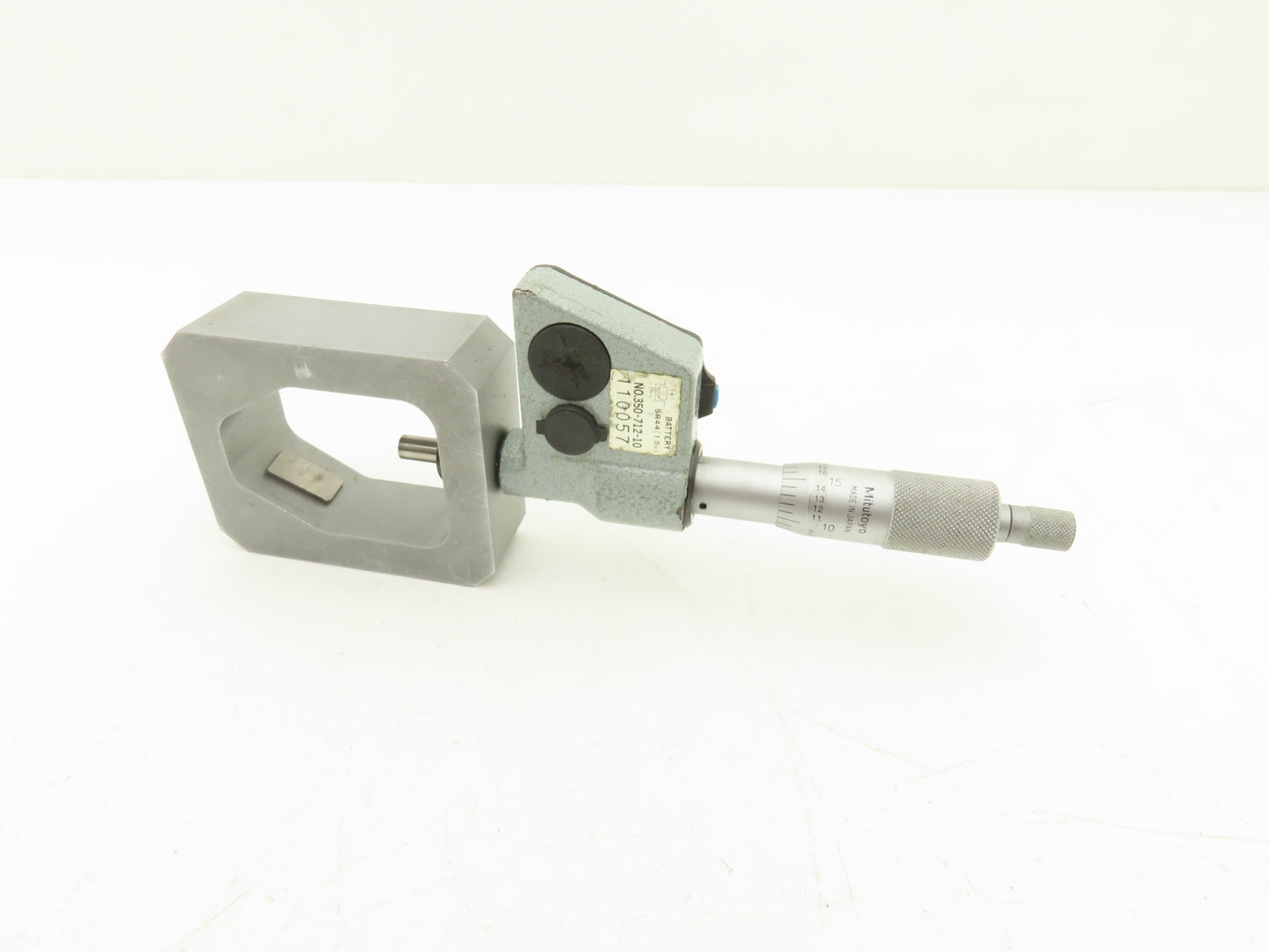 Mitutoyo 350-712-10 Digimatic Micrometer Head Gage 0-1" Range .00005"
