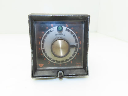Eagle Signal HP53A6 Analog Reset Timer 0-5 Min 120V HP5 CYCL-FLEX Series
