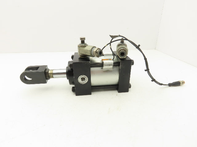 Numatics T6EQP-01/1E-AAA2 Pneumatic Air Cylinder 3.25" Bore x 1.5" Stroke 1" Rod