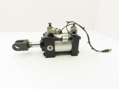 Numatics T6EQP-01/1E-AAA2 Pneumatic Air Cylinder 3.25" Bore x 1.5" Stroke 1" Rod