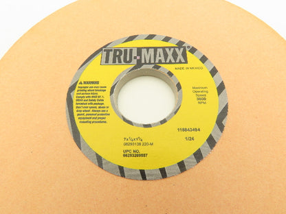 Tru-Maxx 06293138 Surface Grinding Wheel 7" x 1/4" X 1-1/4" 220 Grit  Lot of 2