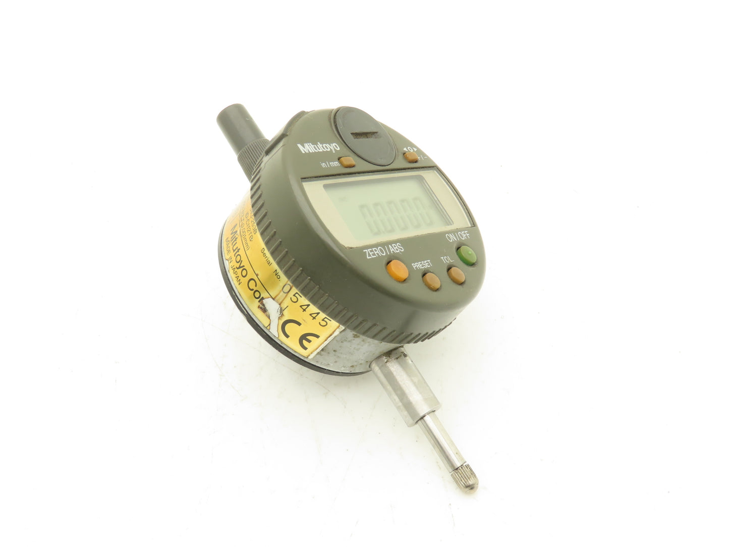 Mitutoyo 543-253B Absolute Digimatic Indicator Gage 0.5"-.0001" 12.7mm C112TB